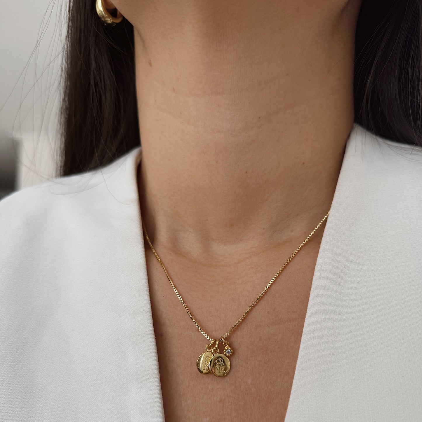 COLLAR NIÑA 45CM ORO
