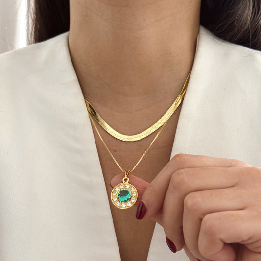 COLLAR TUMARLINA 45CM ORO