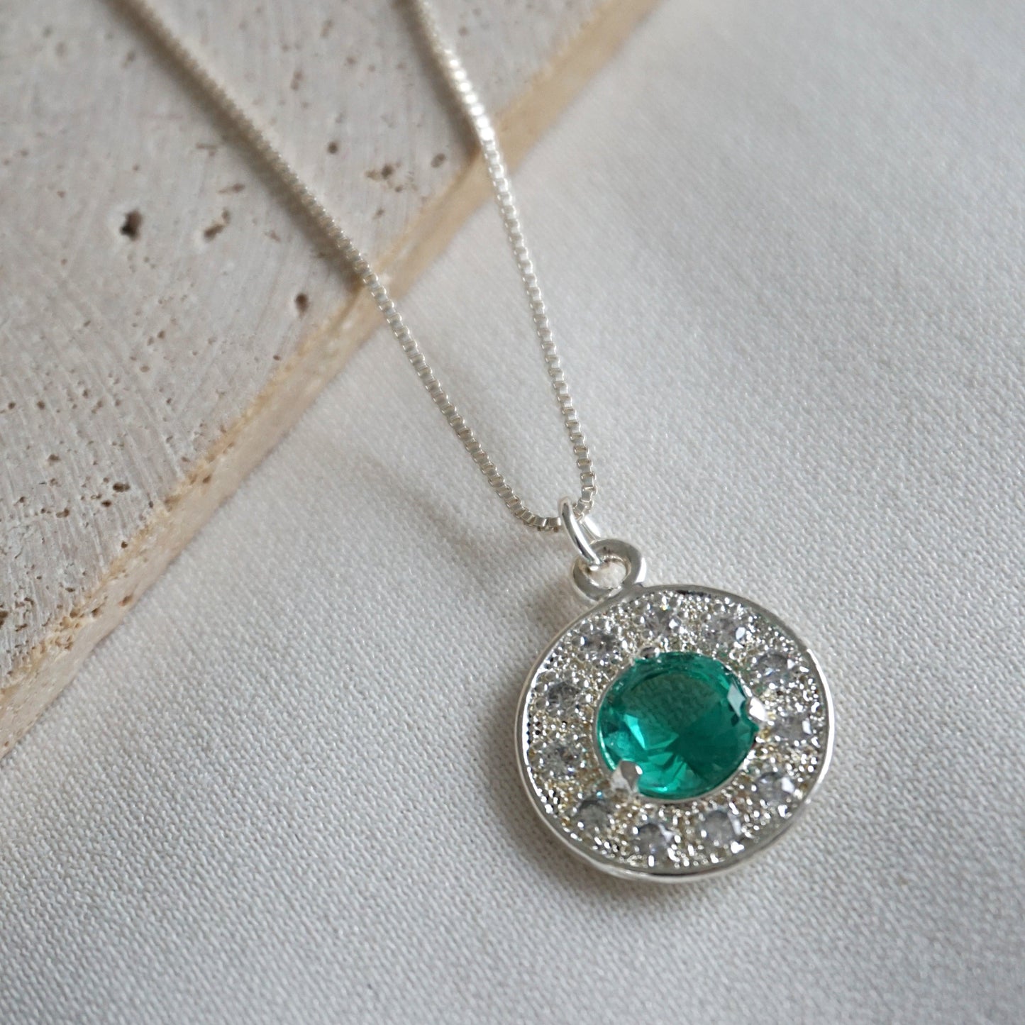 COLLAR TUMARLINA 45CM PLATA