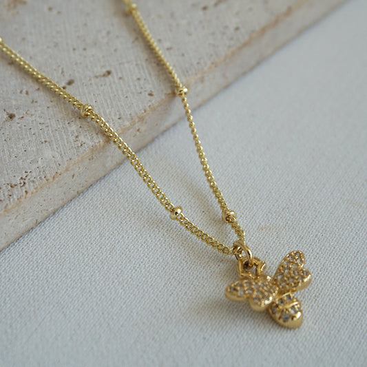 COLLAR ABEJITA 45CM ORO