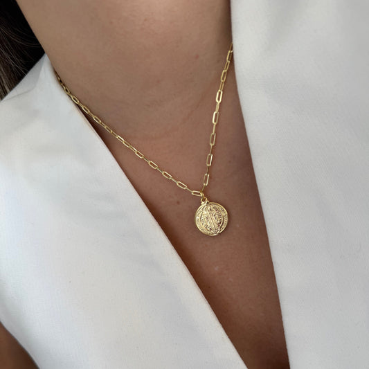 COLLAR SAN BENITO 40CM ORO