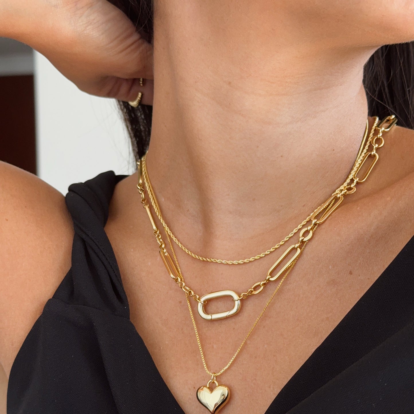 COLLAR MAIRA 45CM ORO