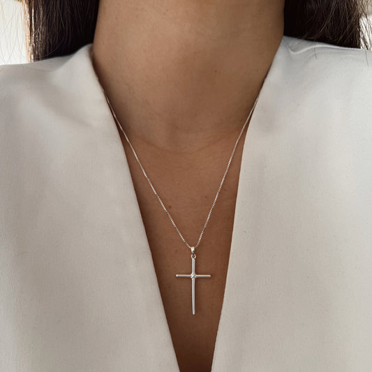 COLLAR CRUZ MEDIANO 45CM