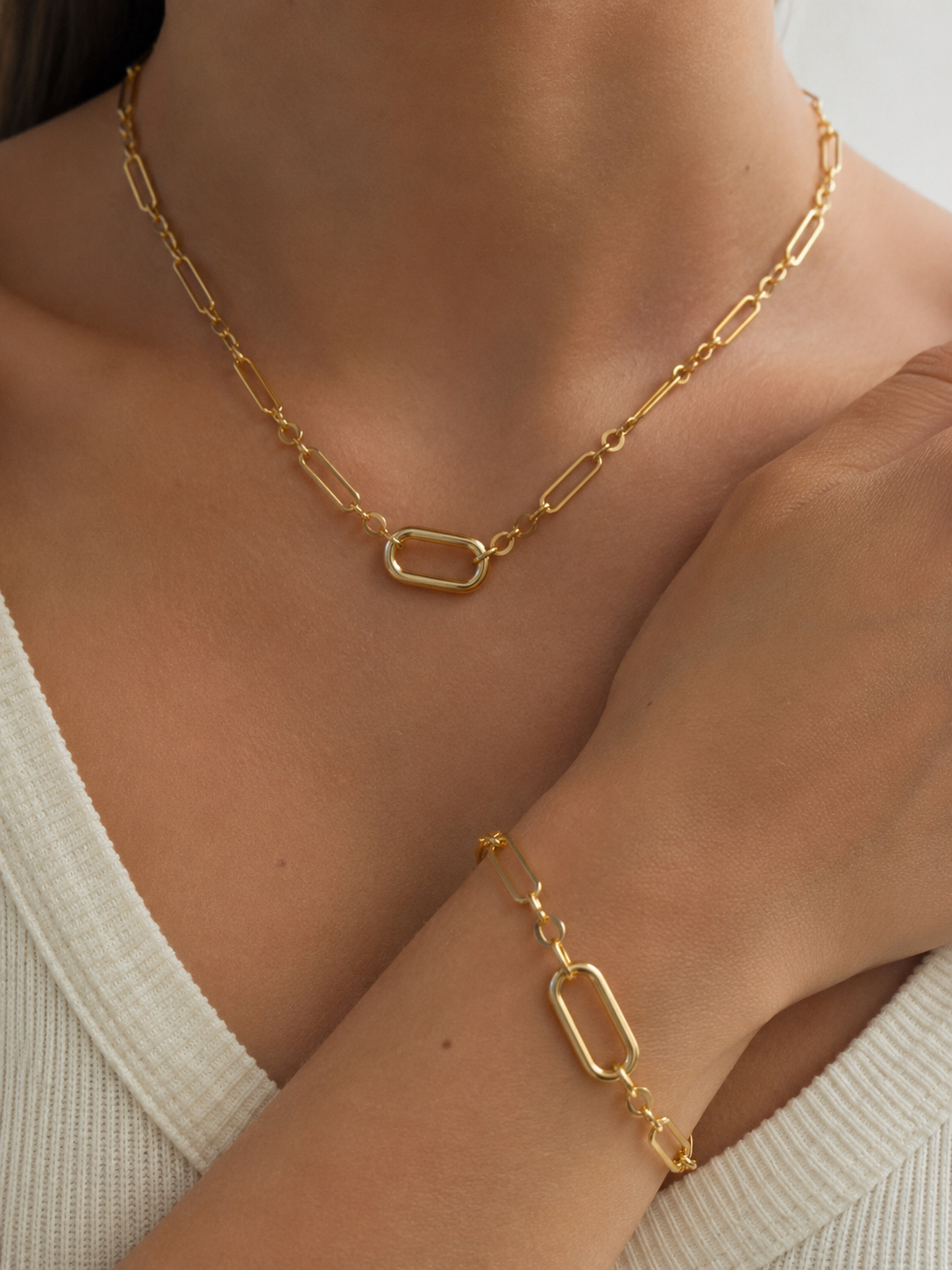 SET CADENA ARIA + PULSERA ARIA