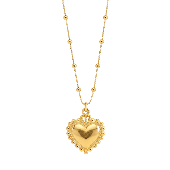 COLLAR AMELIA CORAZÓN ORO