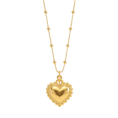 COLLAR AMELIA CORAZÓN ORO