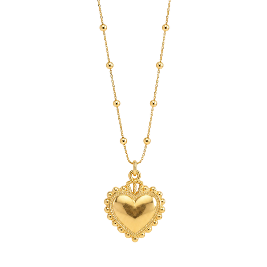 COLLAR AMELIA CORAZÓN ORO