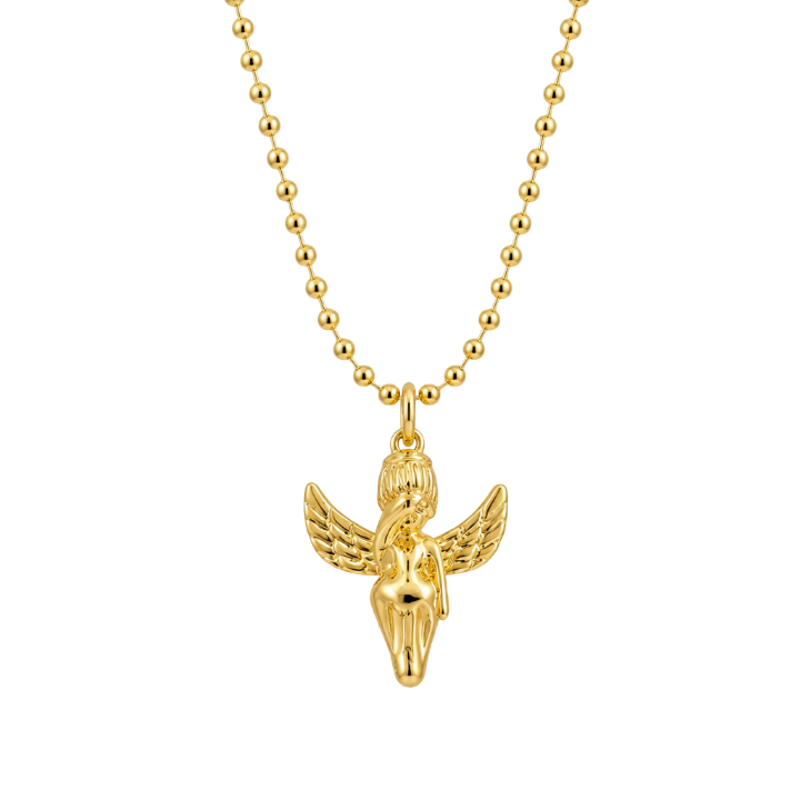 COLLAR ANGÉL PROTECTOR 45CM ORO
