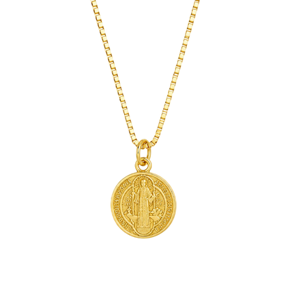 COLLAR SAN BENITO 45CM ORO