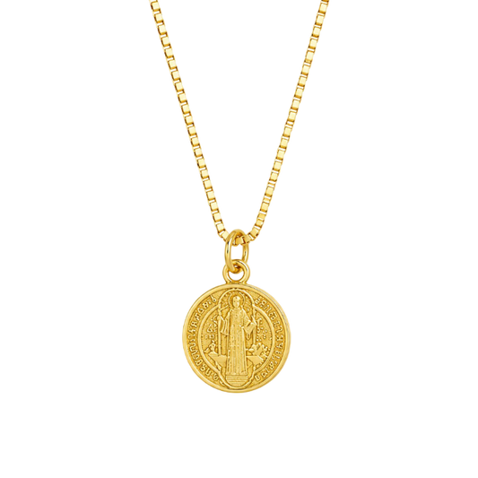 COLLAR SAN BENITO 45CM ORO