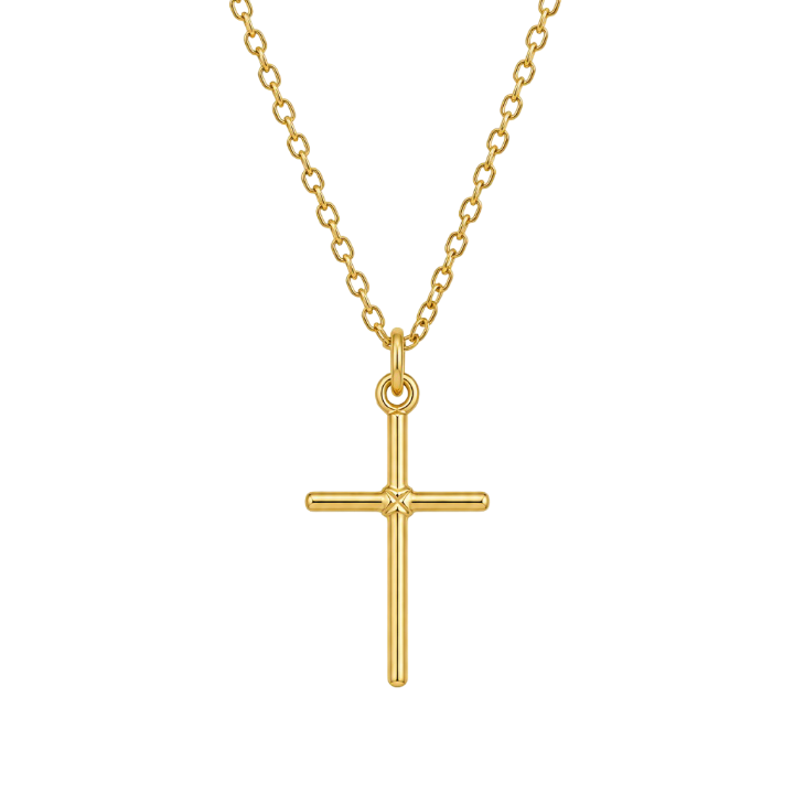 COLLAR CRUZ 45CM ORO