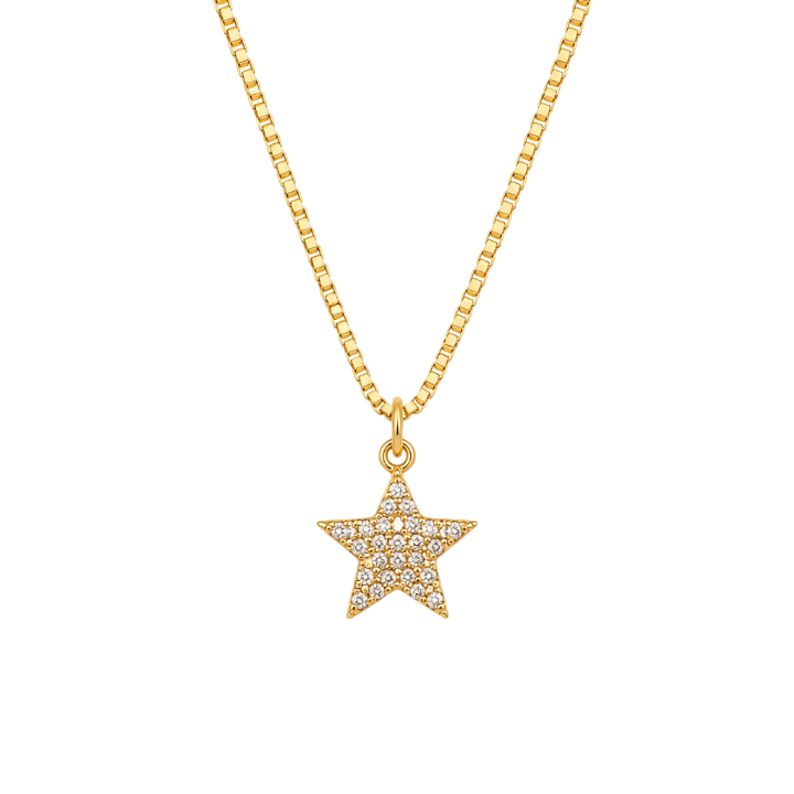 COLLAR LITTLE STAR ORO 45CM