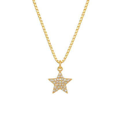 COLLAR LITTLE STAR ORO 45CM
