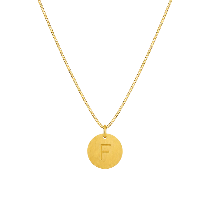 COLLAR INICIAL AJUSTABLE 45CM ORO