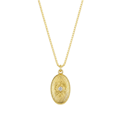 COLLAR LIORA 45CM ORO