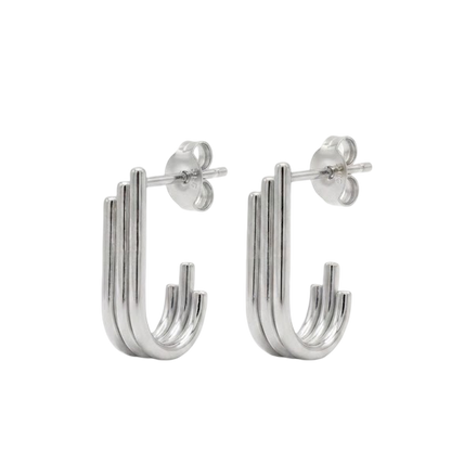 AROS FORTUNA 17MM PLATA