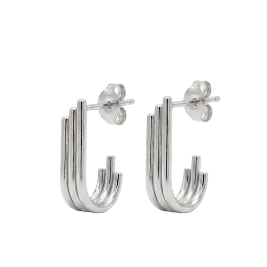 AROS FORTUNA 17MM PLATA