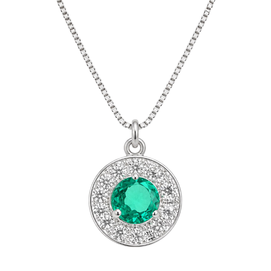 COLLAR TUMARLINA 45CM PLATA