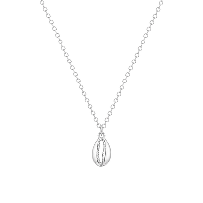 COLLAR CONCHITA 40CM PLATA