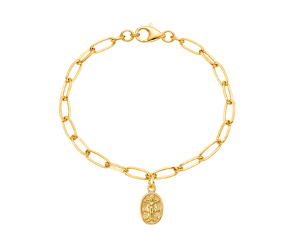 PULSERA MINI EXPEDITO 16CM ORO