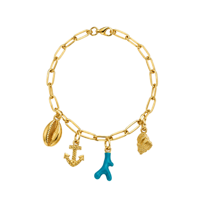 PULSERA GOLDEN SUMMER 16CM ORO
