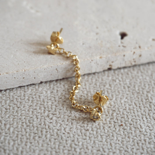 ARO ESTRELLA PUNTO DE LUZ ORO