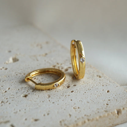 ARGOLLAS NIVA 15MM ORO