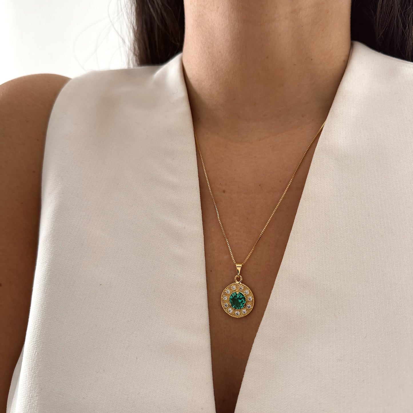 COLLAR TUMARLINA 45CM ORO