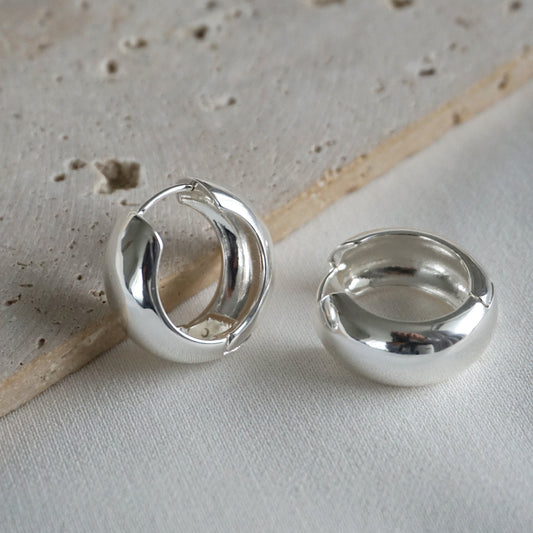 ARGOLLAS MEL 20MM PLATA