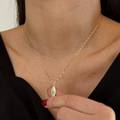 COLLAR AYLA AJUSTABLE 45CM ORO