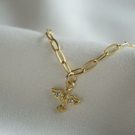 PULSERA ESPÍRITU SANTO 16CM ORO