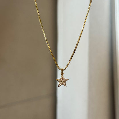 COLLAR LITTLE STAR ORO 45CM