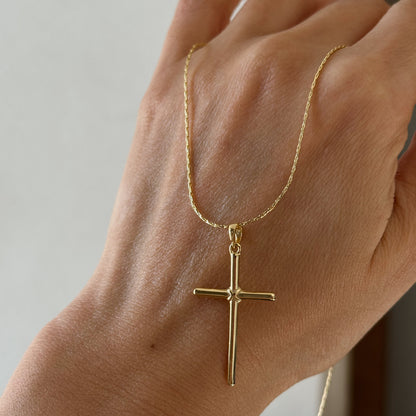COLLAR CRUZ MEDIANO 45CM