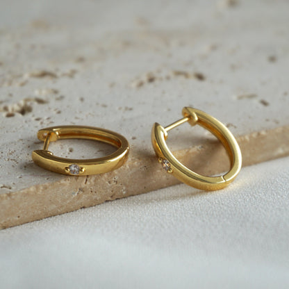 ARGOLLAS NIVA 15MM ORO