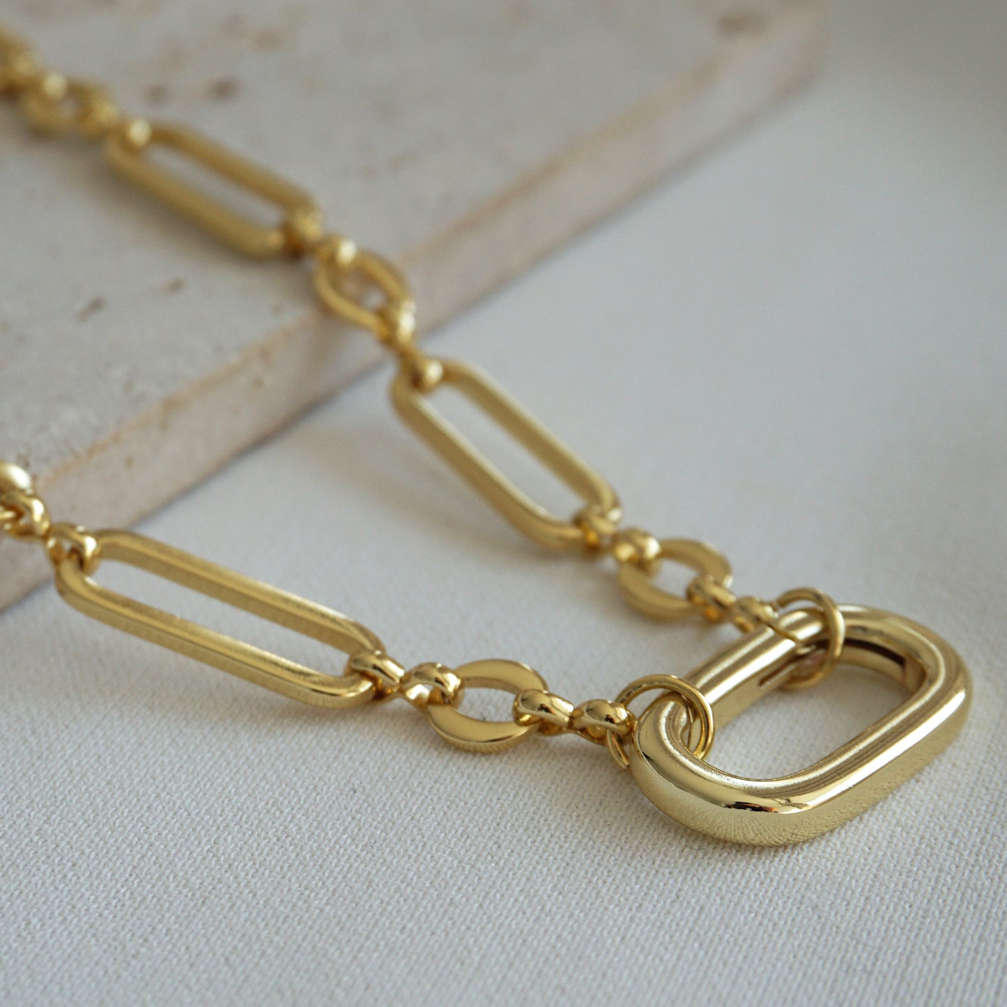 CADENA ARIA 45CM ORO