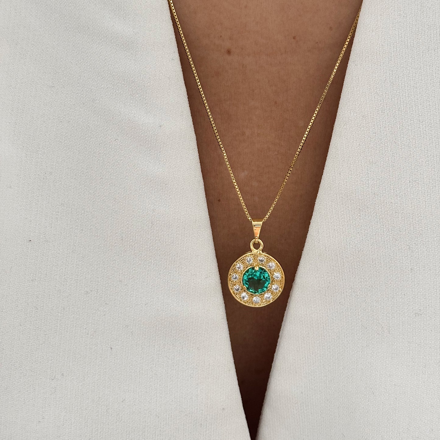 COLLAR TUMARLINA 45CM ORO