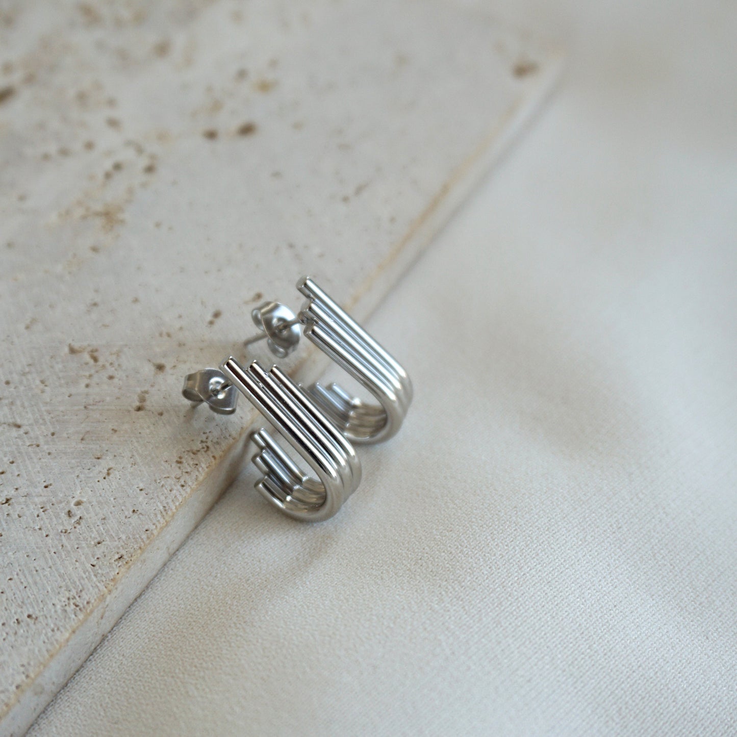 AROS FORTUNA 17MM PLATA