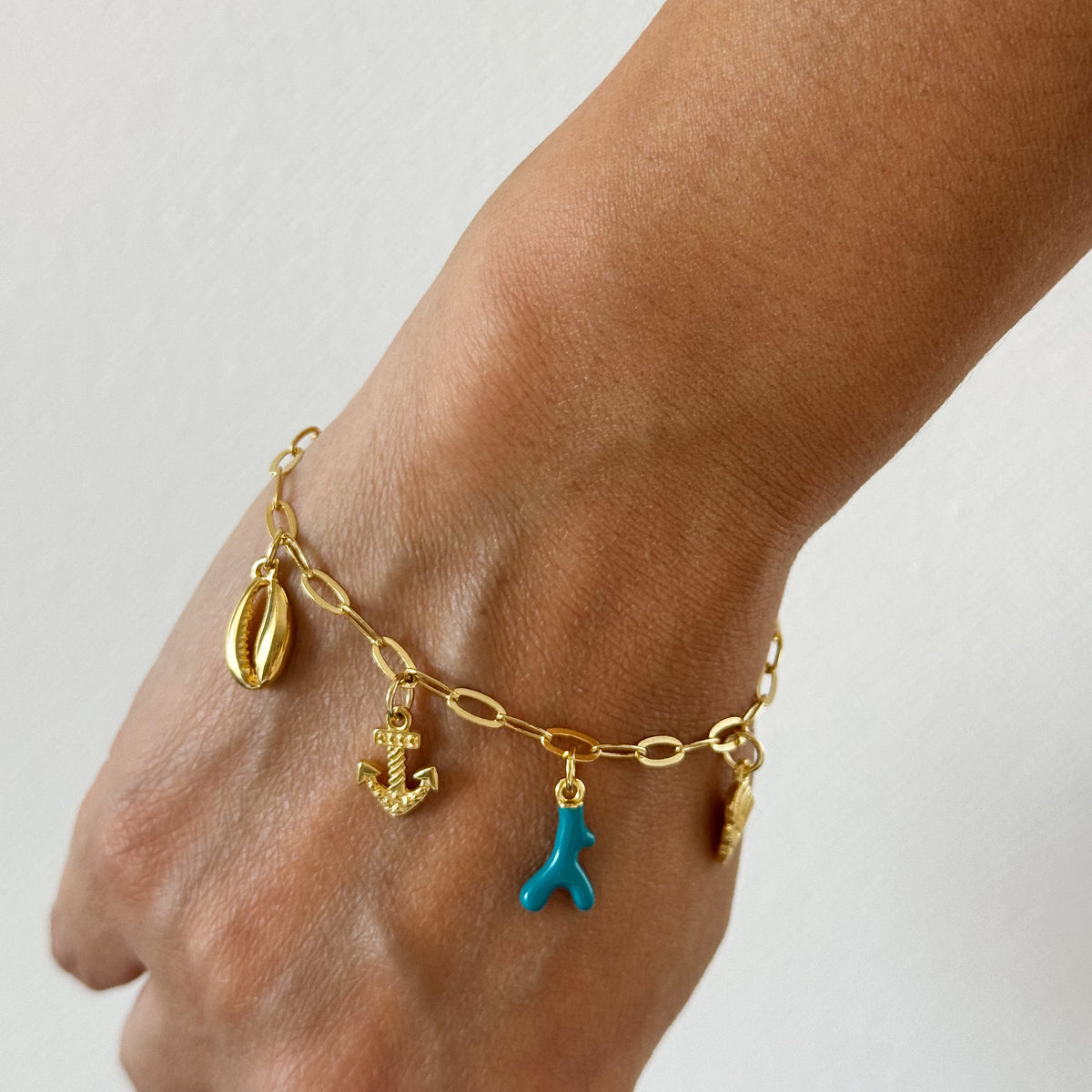 PULSERA GOLDEN SUMMER 16CM ORO