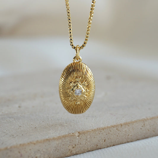 COLLAR LIORA 45CM ORO