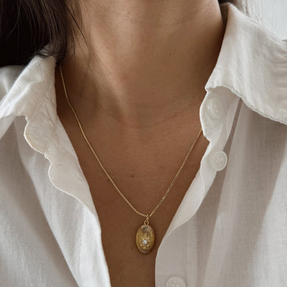 COLLAR LIORA 45CM ORO