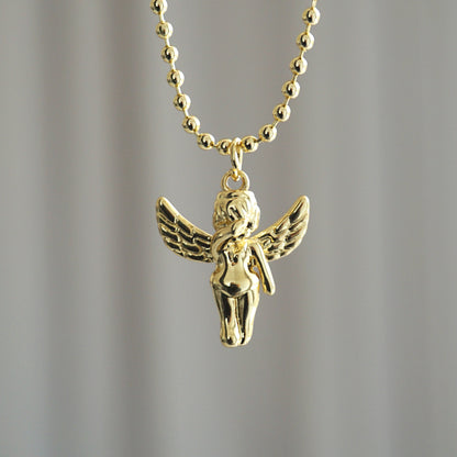 COLLAR ANGÉL PROTECTOR 45CM ORO