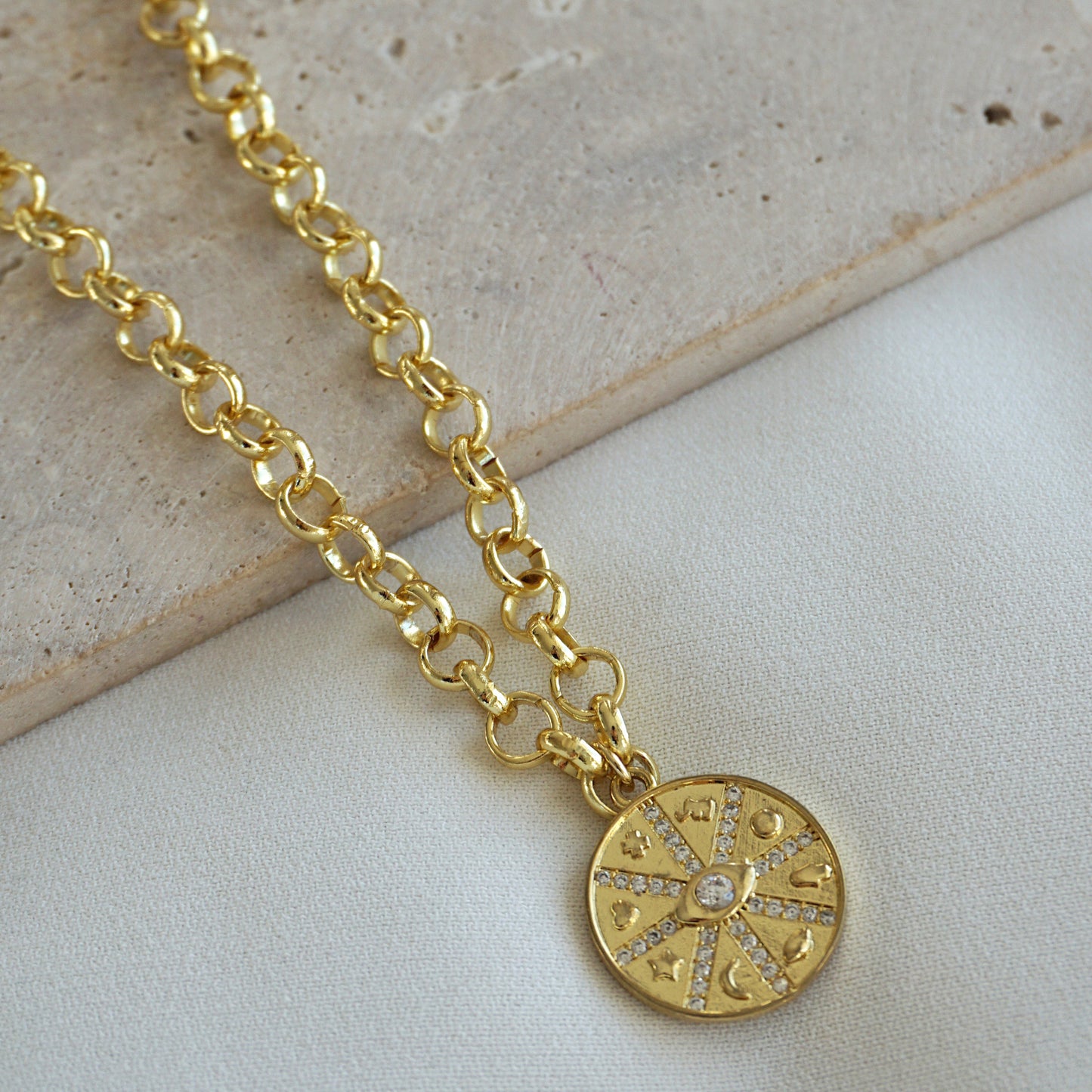 COLLAR SOREL 45CM ORO