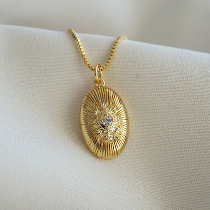 COLLAR LIORA 45CM ORO