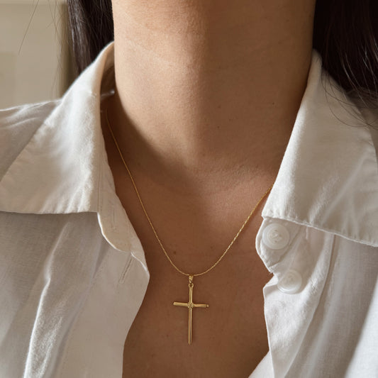 COLLAR CRUZ MEDIANO 45CM