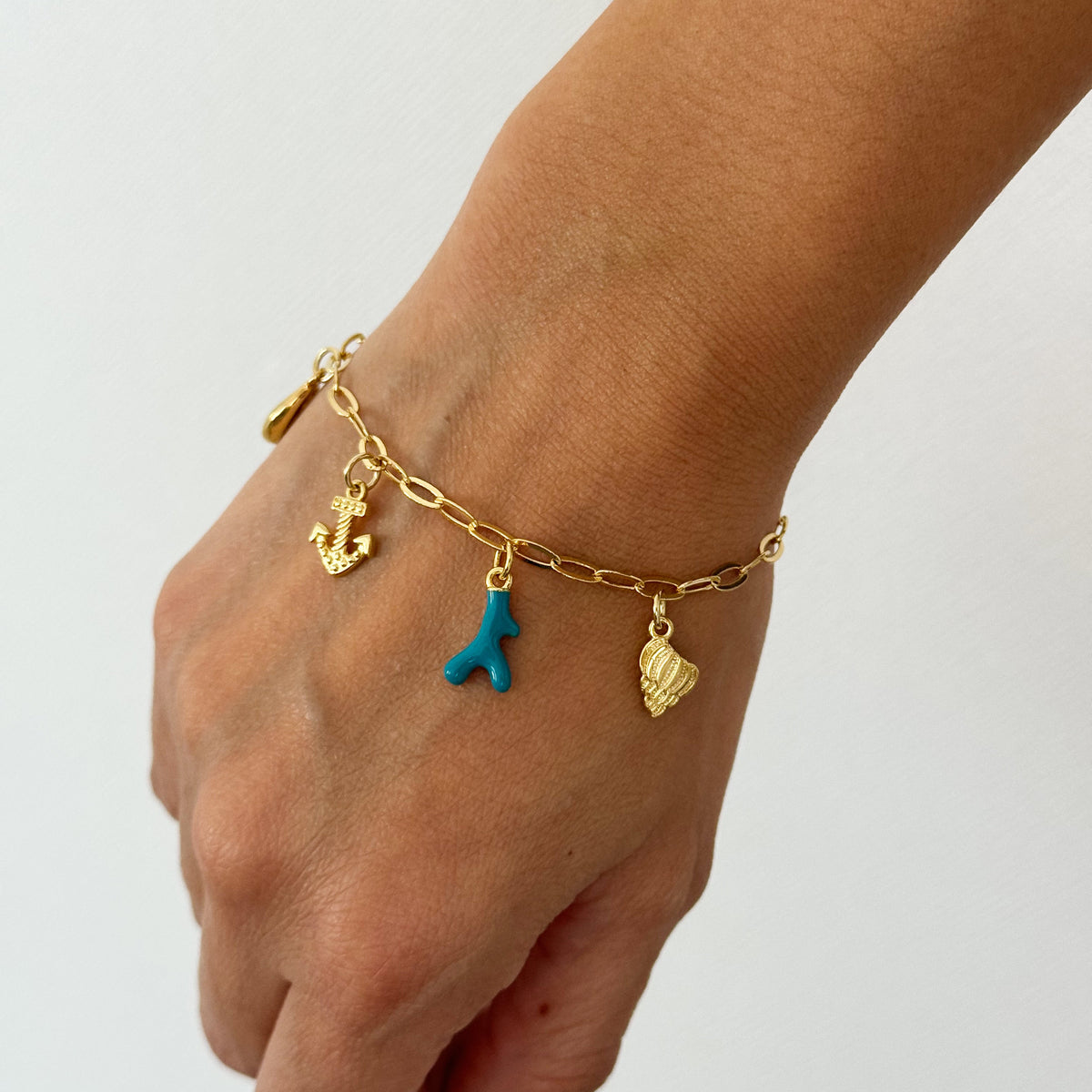 PULSERA GOLDEN SUMMER 16CM ORO