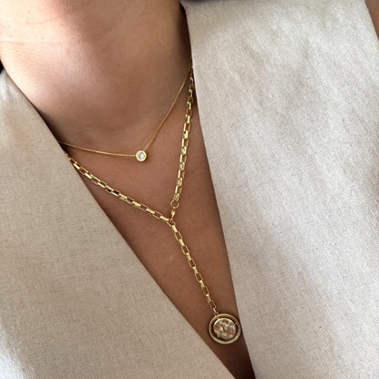 COLLAR TUTEM ORO 50CM