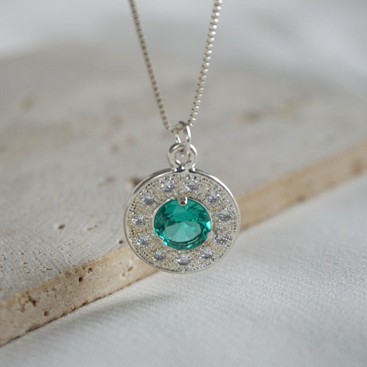 COLLAR TUMARLINA 45CM PLATA