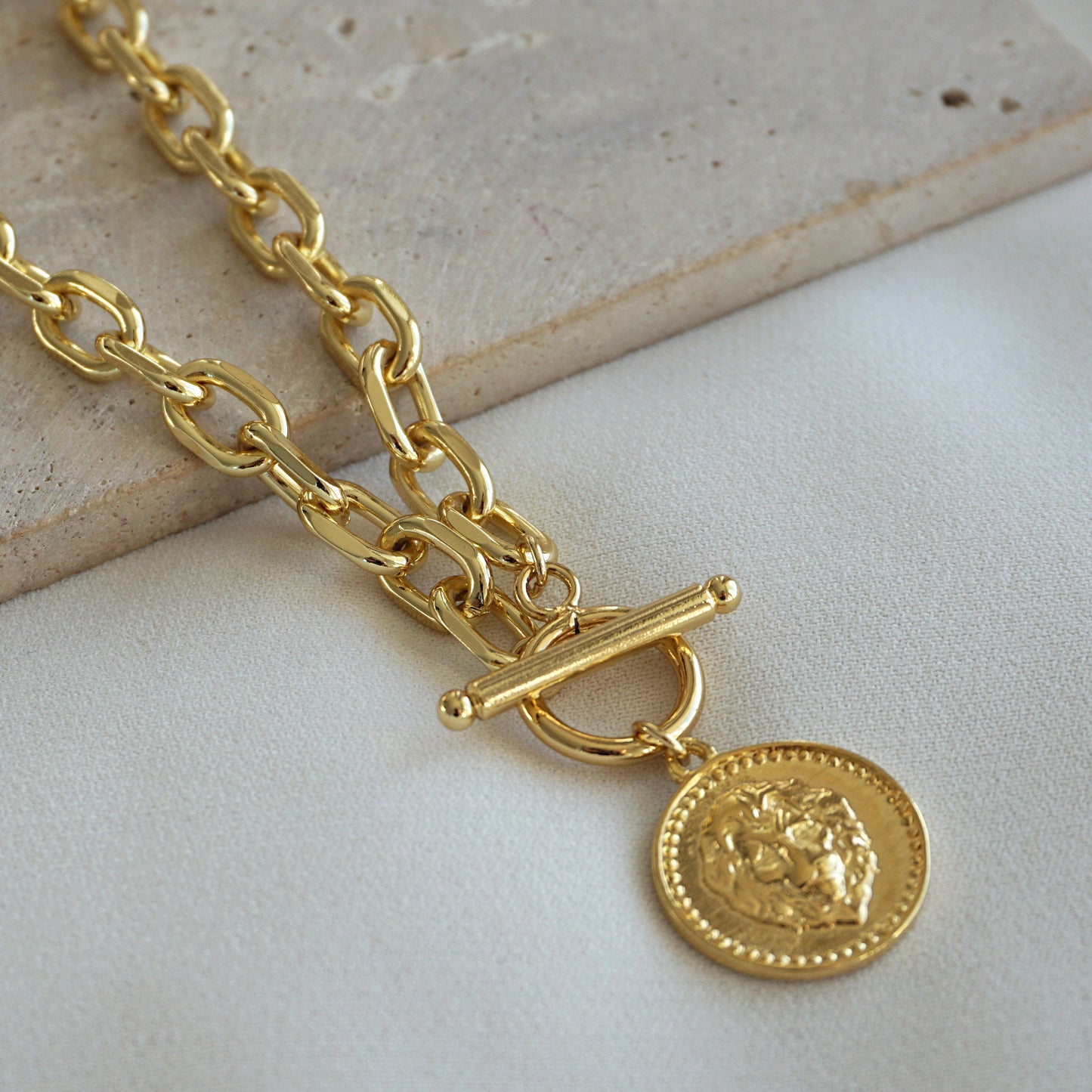 COLLAR ÉLAN 50CM ORO