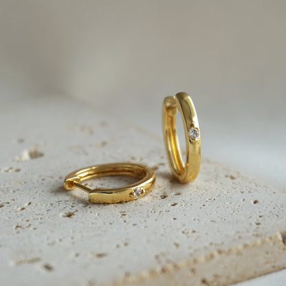 ARGOLLAS NIVA 15MM ORO