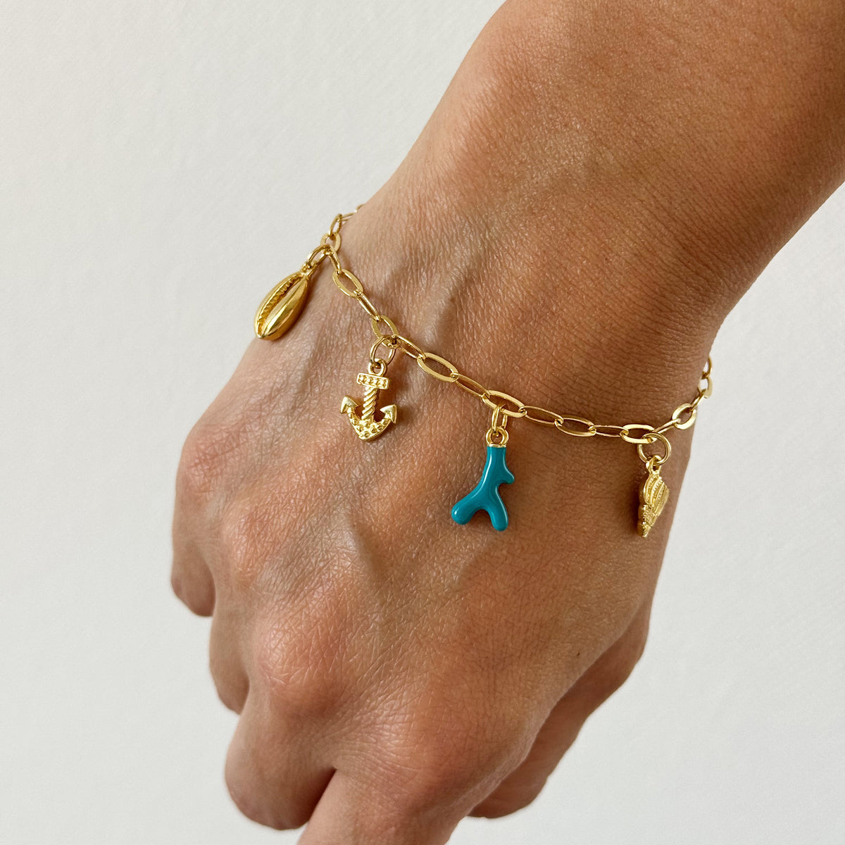 PULSERA GOLDEN SUMMER 16CM ORO